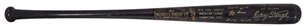 1955 American League Champions New York Yankees Hillerich & Bradsby Black Trophy Bat With Facsimile Signatures